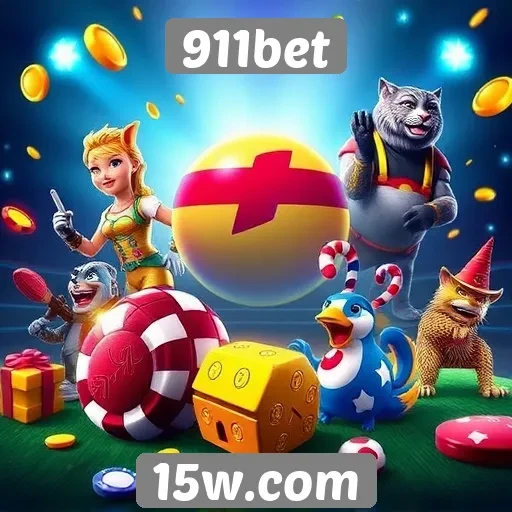 Variedade de jogos disponíveis na plataforma 911bet